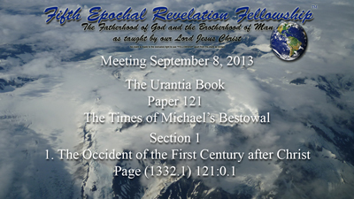 The Times of  Michael's Bestowal,