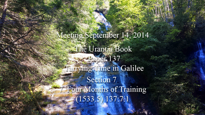 Tarrying Time in Galilee