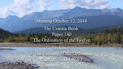 The Ordination of the Twelve