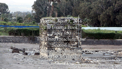 Paper 150 - The Third Preaching Tour