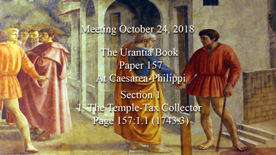 Paper 157 - At Caesarea-Philippi