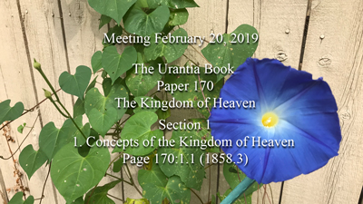 Paper 170 - The Kingdom of Heaven 