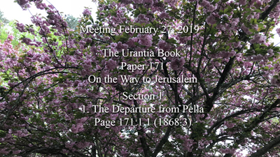 Paper 171 - On the Way to Jerusalem
 