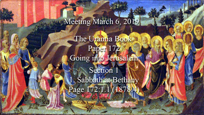 Paper 172 - Going into Jerusalem
 