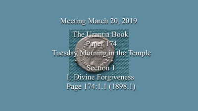 Paper 174 - Tuesday Morning in the Temple
 
